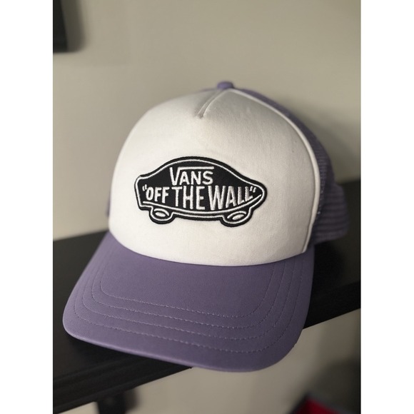 Vans Other - VANS OFF THE WALL Men's Trucker Hat Cap Snapback Patch Mesh
